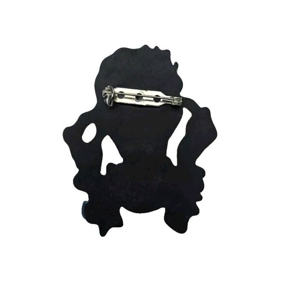 New 3D Acrylic Iris Apfel Brooch Pin Women Figure Brooches Fashion Accessory - Picture 2 of 2